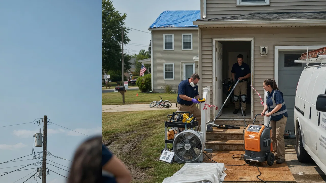 Water Damage Repair in Gibson, NC near me